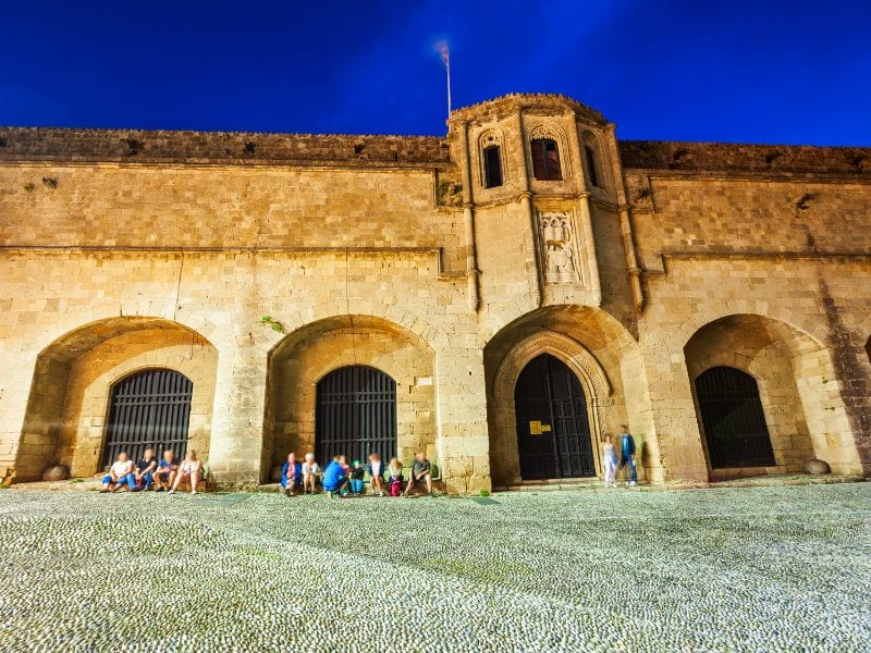Courtyard of the Rhodes Museum