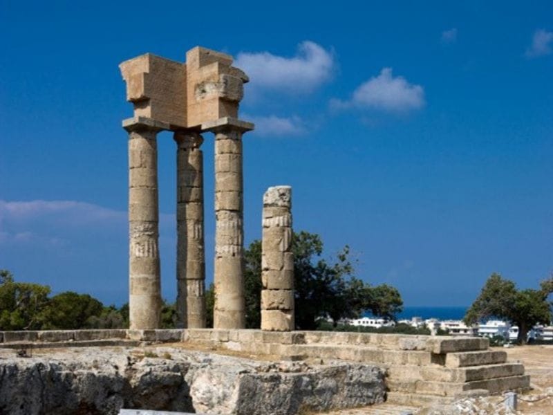 Temple of Apollo in Rhodes