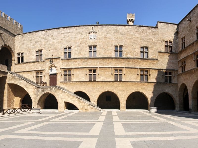 Visit the Palace of the Grand Master